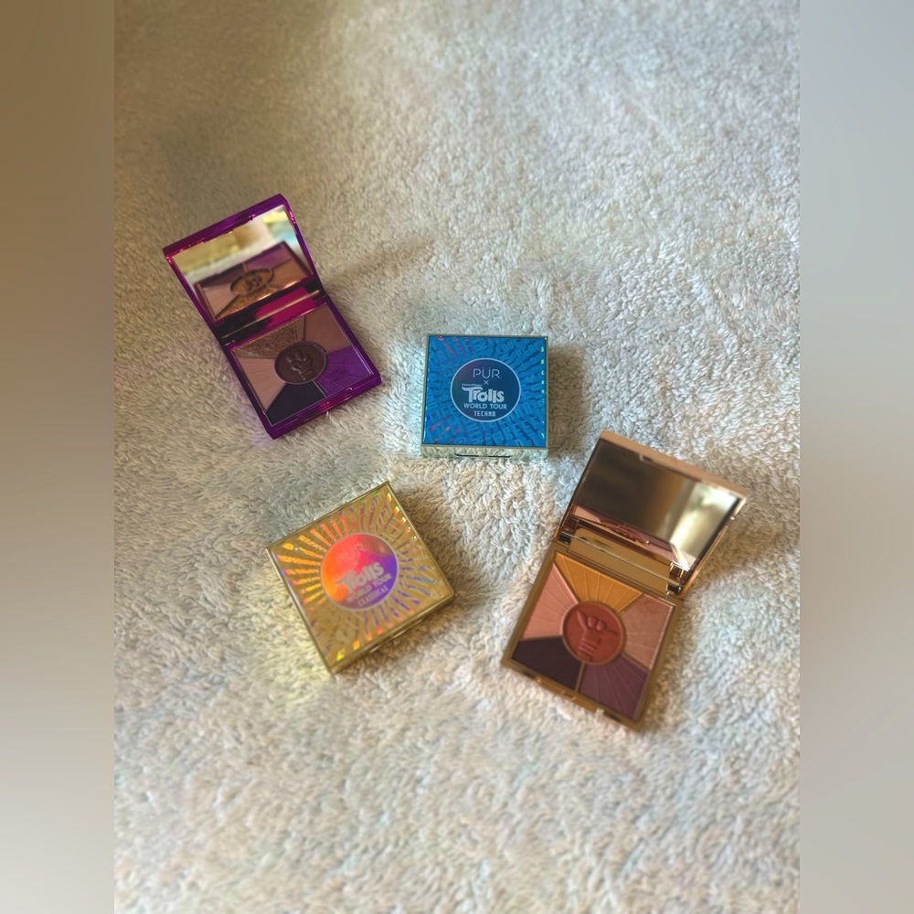 RARE Trolls World Tour Eyeshadow Collection
